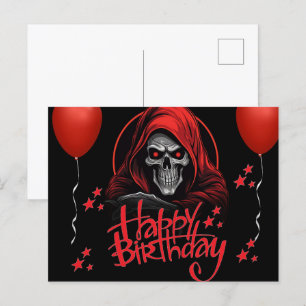 Red Skull Postcard