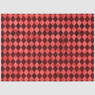 Red Skulls and Sunflower Series Design 10 Tissue Paper