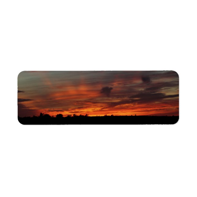 Red Sky at Night Label (Front)