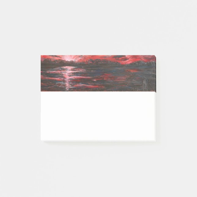 Red Sky at Night Post-it Notes (Front)