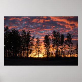 Red Sky at Night Poster