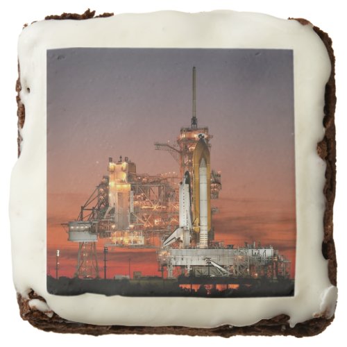 Red Sky for Space Shuttle Atlantis Launch Brownie