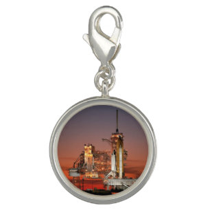 Red Sky for Space Shuttle Atlantis Launch Charm