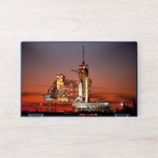 Red Sky for Space Shuttle Atlantis Launch HP Laptop Skin