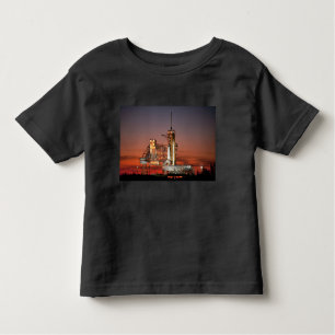 Red Sky for Space Shuttle Atlantis Launch Toddler T-shirt