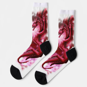 Red Sky in the Morning Socks