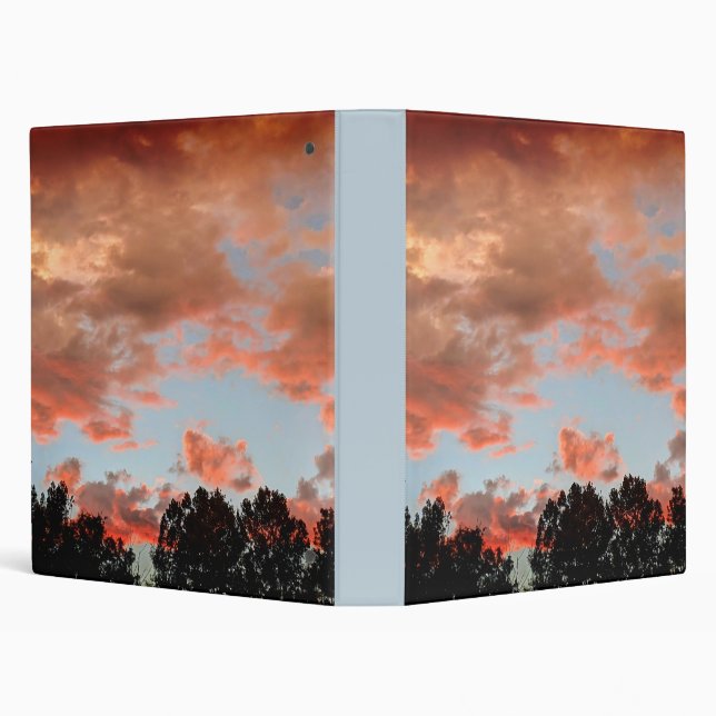 Red Sky Sunset Binder (Background)