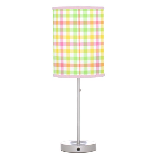 Red Smooth Haired Dachshund 2 Table Lamp (Back)