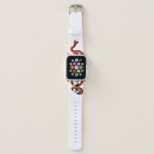 Red Snake & Game Controller Quirky Gamer Apple Watch Band