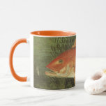 Red Snapper Fish in the Ocean, Vintage Marine Life Mug