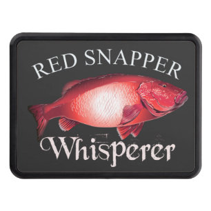 Red Snapper Whisperer Dark Hitch Cover