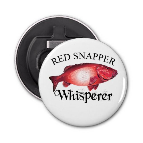 Red Snapper Whisperer Light Bottle Opener