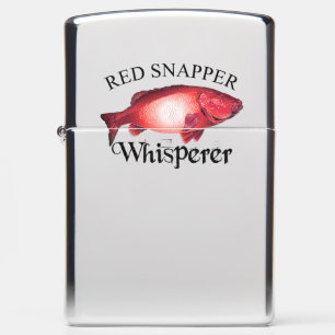 Red Snapper Whisperer Light Zippo Lighter