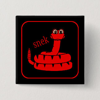 Red Snek Button