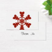 Red  Snowflakes (Desk)