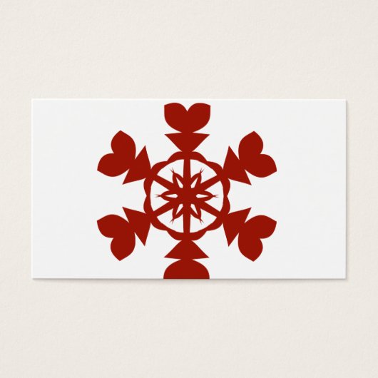 Red  Snowflakes (Front)