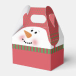 Red Snowman Gable Box