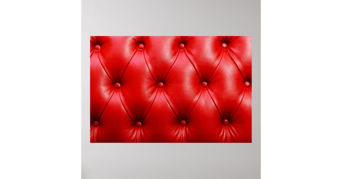 Black leather texture Poster