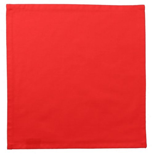 Red Solid Color  Classic  Elegant  Trendy  Cloth Napkin