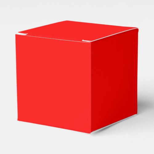Red Solid Color  Classic  Elegant  Trendy  Favor Boxes