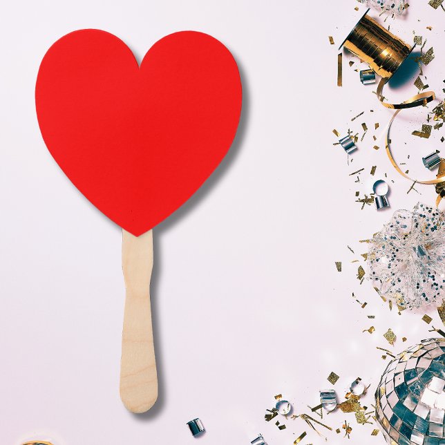 Red Solid Color | Classic | Elegant | Trendy  Hand Fan (Creator Uploaded)