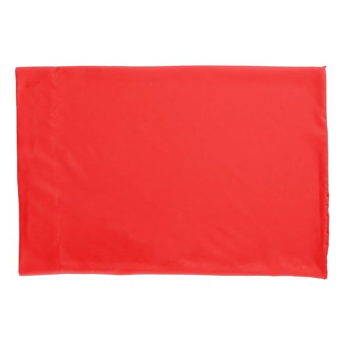 Red Solid Color  Classic  Elegant  Trendy  Pillow Case