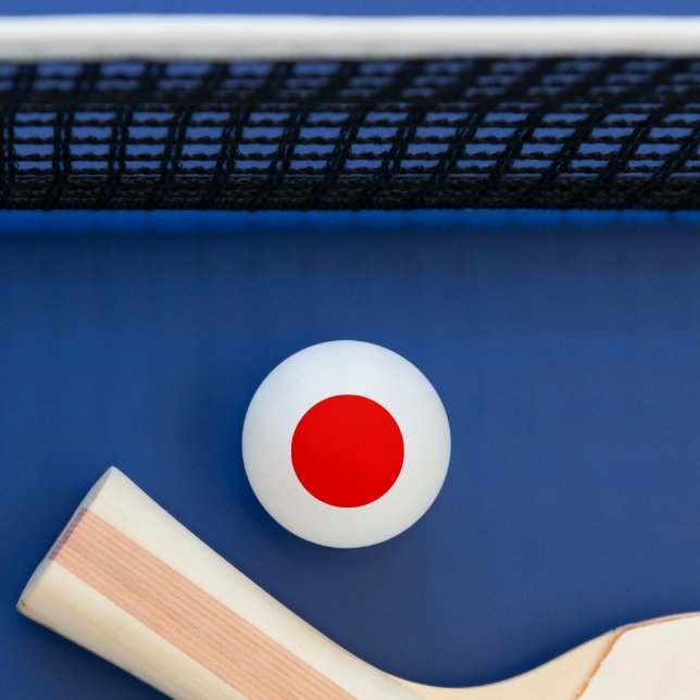 Red Solid Color | Classic | Elegant | Trendy  Ping Pong Ball (Table)