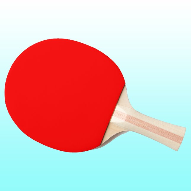 Red Solid Color | Classic | Elegant | Trendy  Ping Pong Paddle (Creator Uploaded)