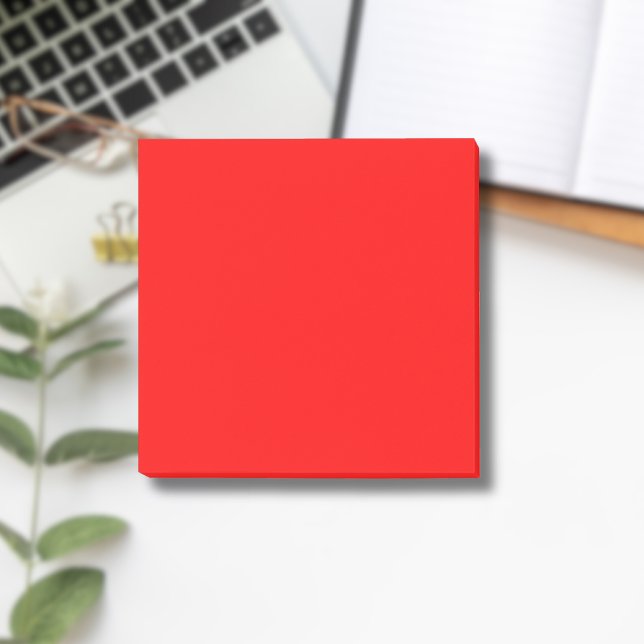 Red Solid Color | Classic | Elegant | Trendy  Post-it Notes (Creator Uploaded)