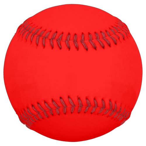 Red Solid Color  Classic  Elegant  Trendy  Softball