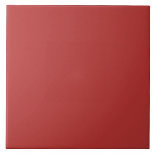 Red Solid Color Tile