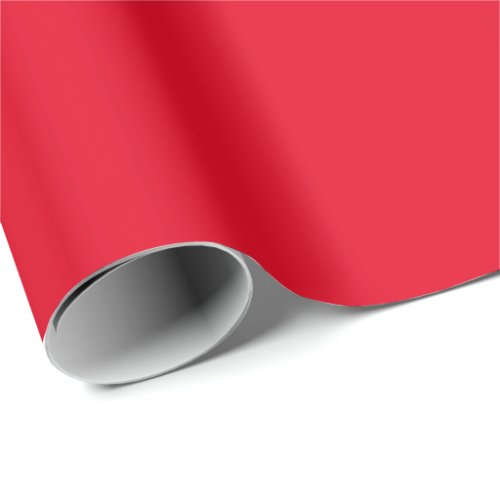 Red Solid Color Wrapping Paper