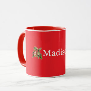 Red, solid red color TEMPLATE, customizable, Mug