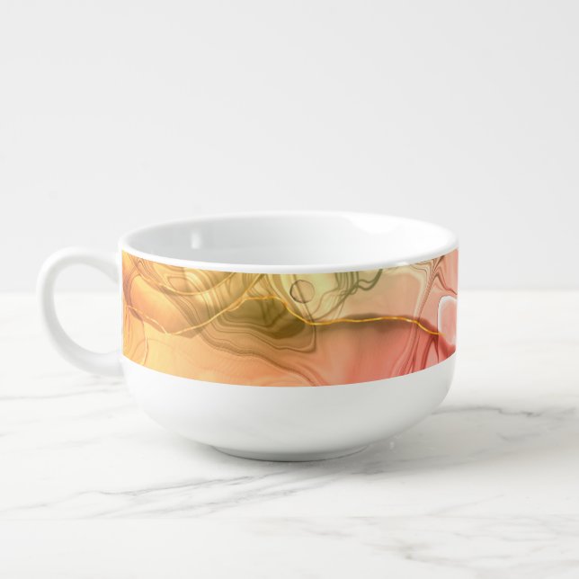 Red Soup Mug  (Right)