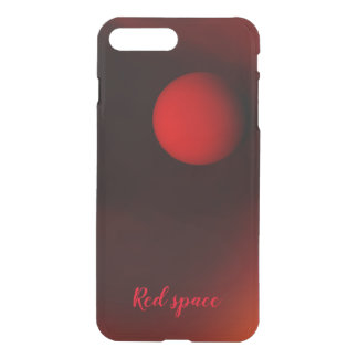 Red space and red planet iPhone 8 plus/7 plus case