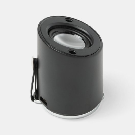 red_speaker bluetooth speaker (Side)
