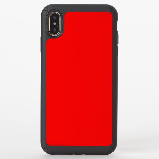 Red Speck Speck iPhone XS Max Case (Front)