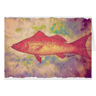 Red Speckeled Trout Cards