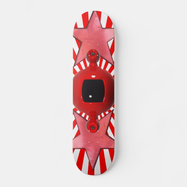 red speedy skateboard deck (Front)
