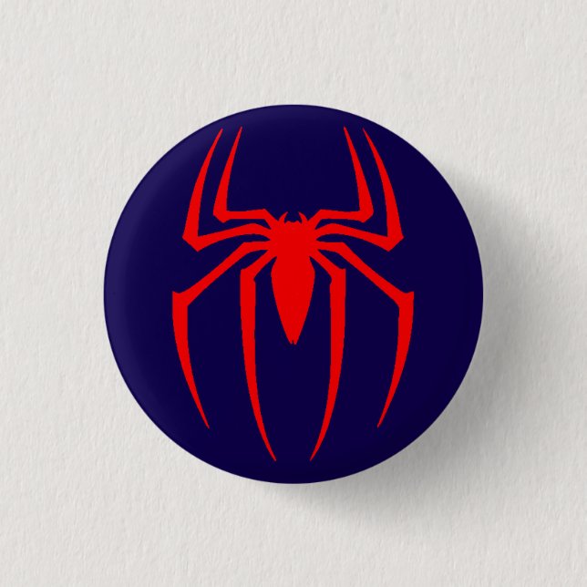 Red Spider Insect-63201 Button (Front)