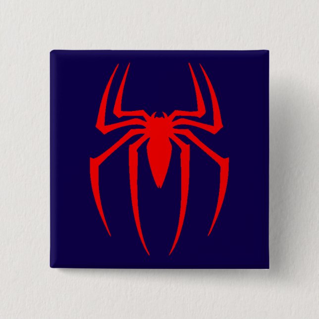 Red Spider Insect-63201 Button (Front)