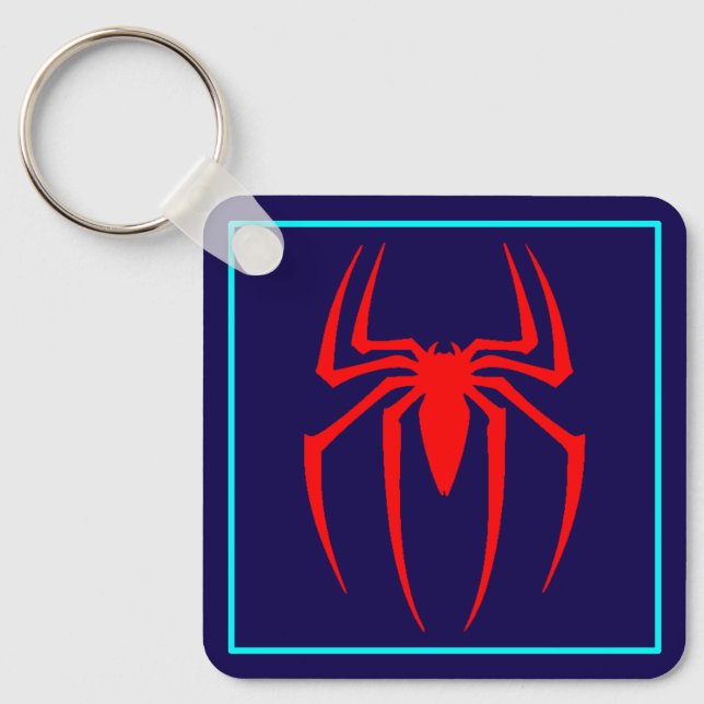 Red Spider Insect-63201 Keychain (Front)