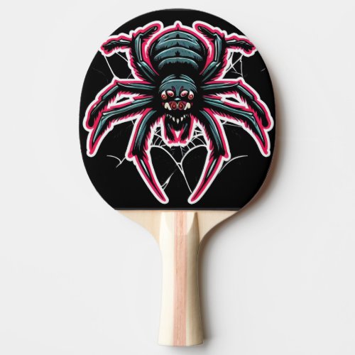 Red Spider Ping Pong Paddle