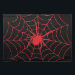 Red Spider Placemat<br><div class="desc">Join Us On Facebook! http://www.facebook.com/CornersOfTheNight</div>