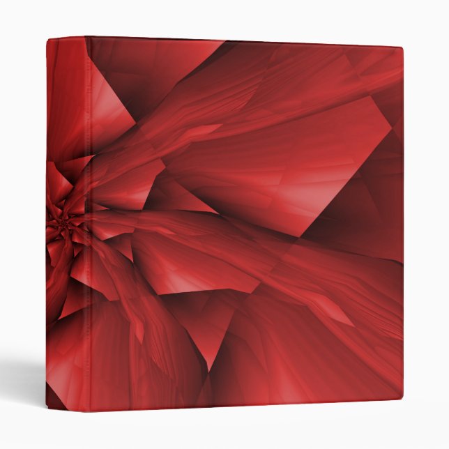 Red Spiral Arms Binder (Front/Spine)