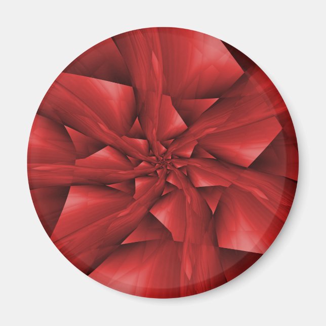 Red Spiral Arms Magnet (Front)
