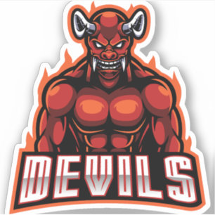 Red Spirit Devils Sticker