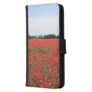 Red splash Wallet Case