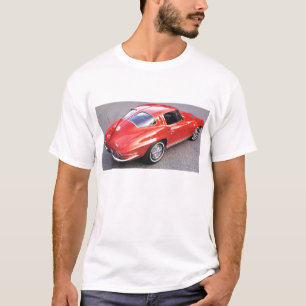 Red Split Window Corvette Classic T-Shirt