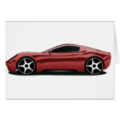 Red sport car png (Front Horizontal)